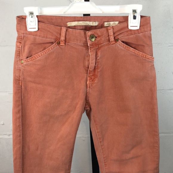Zara Woman Slim Fit Pants Size 4 Blush #f25 - Picture 2 of 7